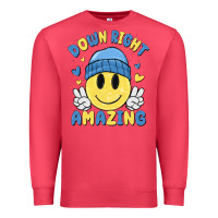 Cardinal down right amazing Premium Sweatshirt - MaliasSmallBusiness