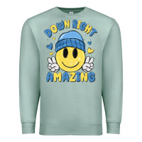 Seafoam down right amazing Premium Sweatshirt - MaliasSmallBusiness