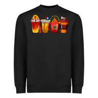 Black firefighter coffee cups Heavyweight Sweatshirt - texasbilliewilder