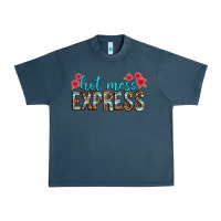 Midnight Navy hot mess express Urban Heavy Tee - texasbilliewilder