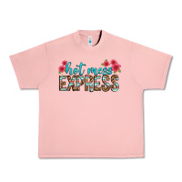 Salmon hot mess express Urban Heavy Tee - texasbilliewilder