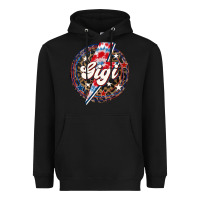 Black Western Gigi Patriotic Heavyweight Hoodie - LillyAllenDesigns