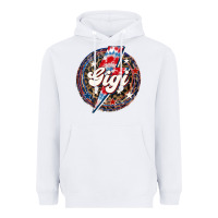 White Western Gigi Patriotic Heavyweight Hoodie - LillyAllenDesigns