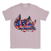 Lilac america Classic Tee - CowhideDigitalArt
