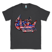 Smoke america Classic Tee - CowhideDigitalArt