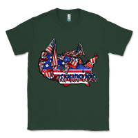 Sports Green america Classic Tee - CowhideDigitalArt
