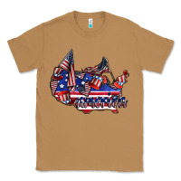 Toasted Coconut america Classic Tee - CowhideDigitalArt