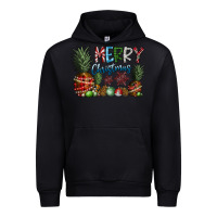 Black Merry Christmas Urban Hoodie - SublimationCraftShop