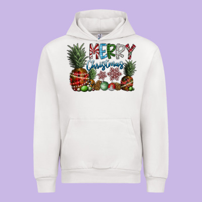 Merry Christmas Urban Hoodie Designed By Sublimationcraftshop