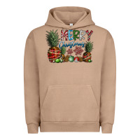 Pigment Burro Merry Christmas Urban Hoodie - SublimationCraftShop