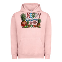 Pigment Salmon Merry Christmas Urban Hoodie - SublimationCraftShop