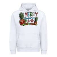 White Merry Christmas Urban Hoodie - SublimationCraftShop