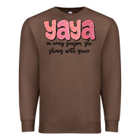 Chestnut yaya in every season, she shines with grace Premium Sweatshirt - MaliasSmallBusiness