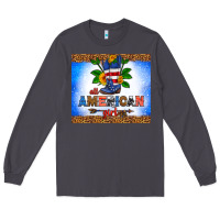 Smoke all American girl Long Sleeve Tee - HRA Design Shop