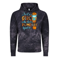 Cloud Black Just a girl who loves pumpkin spice Vintage Hoodie - RanaPortraitStore