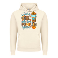 Vintage Artic Just a girl who loves pumpkin spice Vintage Hoodie - RanaPortraitStore
