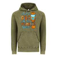 Vintage Olive Just a girl who loves pumpkin spice Vintage Hoodie - RanaPortraitStore