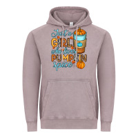 Vintage Zinc Just a girl who loves pumpkin spice Vintage Hoodie - RanaPortraitStore