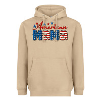Mushroom American Mama Heavyweight Hoodie - LillyAllenDesigns