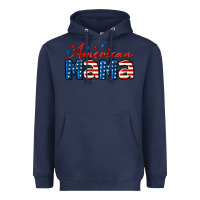 Navy American Mama Heavyweight Hoodie - LillyAllenDesigns