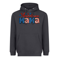 Smoke American Mama Heavyweight Hoodie - LillyAllenDesigns