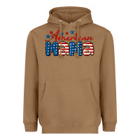 Toasted Coconut American Mama Heavyweight Hoodie - LillyAllenDesigns