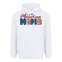 White American Mama Heavyweight Hoodie - LillyAllenDesigns