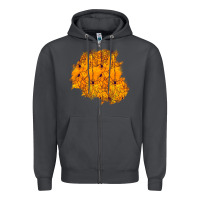 Smoke halloween patch Zipper Hoodie - BundleAndBundleShop