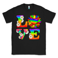 Black love and sunflower Classic Tee - HRA Design Shop