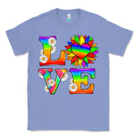 Colony Blue love and sunflower Classic Tee - HRA Design Shop