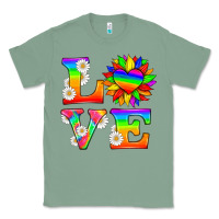 Sage love and sunflower Classic Tee - HRA Design Shop