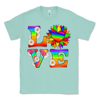 Seafoam love and sunflower Classic Tee - HRA Design Shop