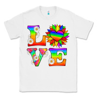 White love and sunflower Classic Tee - HRA Design Shop