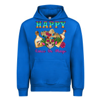 Cobalt Happy Cinco De Mayo Mexican Skull Tequila Bottle Roses Cactus Urban Hoodie - Artiststas