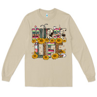 Mushroom nurse life Long Sleeve Tee - FaDigitalArtStudio
