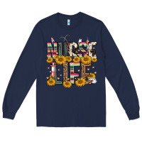 Navy nurse life Long Sleeve Tee - FaDigitalArtStudio