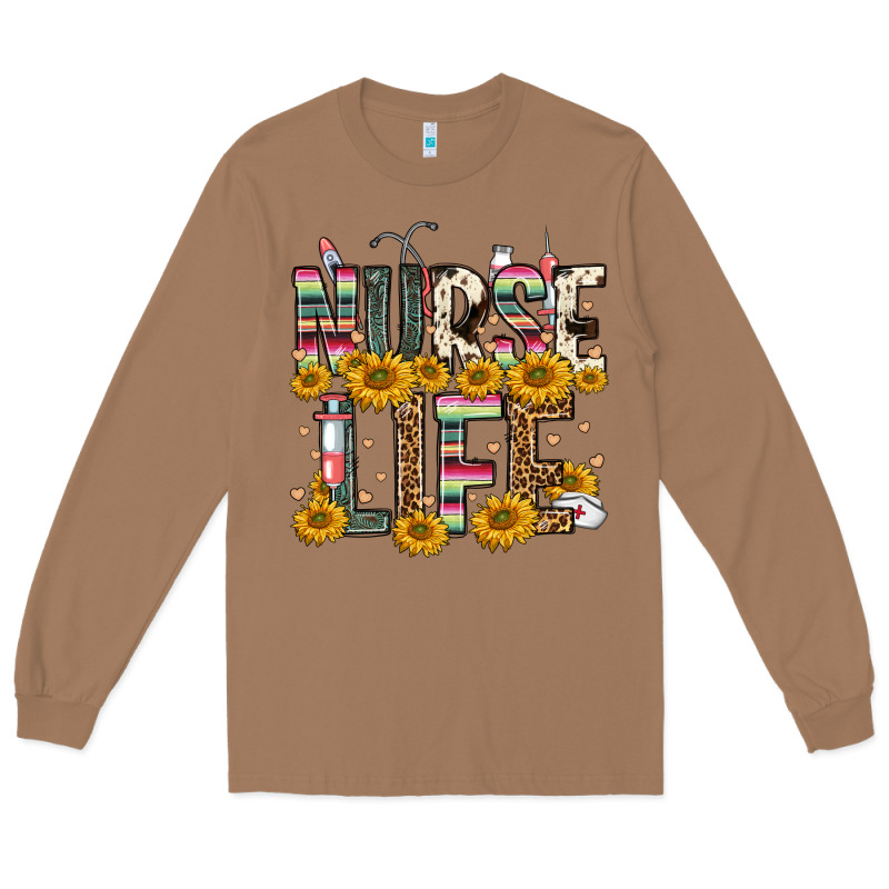 Nurse Life Long Sleeve Tee by FaDigitalArtStudio | Teevron