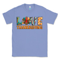 Colony Blue love thanksgiving western turkey Classic Tee - BarkalooDesign