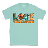 Seafoam love thanksgiving western turkey Classic Tee - BarkalooDesign