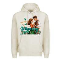 Oatmeal Heather where is my juliet Premium Hoodie - AdoDesignShop
