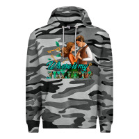 Slate Camo where is my juliet Premium Hoodie - AdoDesignShop