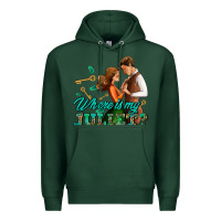 Sports Green where is my juliet Premium Hoodie - AdoDesignShop