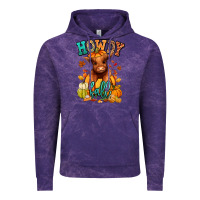 Cloud Purple Hay there Fall pumpkin heifer Vintage Hoodie - RanaPortraitStore