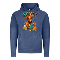 Vintage Denim Hay there Fall pumpkin heifer Vintage Hoodie - RanaPortraitStore