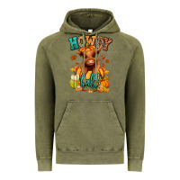 Vintage Olive Hay there Fall pumpkin heifer Vintage Hoodie - RanaPortraitStore