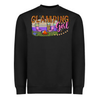 Black glamping girl Heavyweight Sweatshirt - texasbilliewilder