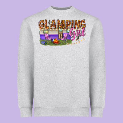 Heavyweight Sweatshirt glamping girl
