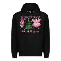 Black the most wonderful time of the year Premium Hoodie - MaliasSmallBusiness