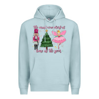Blue Mist the most wonderful time of the year Premium Hoodie - MaliasSmallBusiness