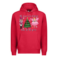 Cardinal the most wonderful time of the year Premium Hoodie - MaliasSmallBusiness
